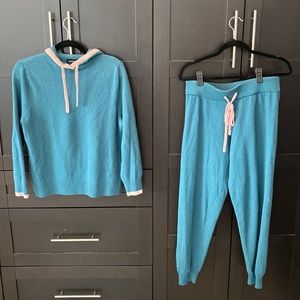 Summersalt matching cashmere blend set